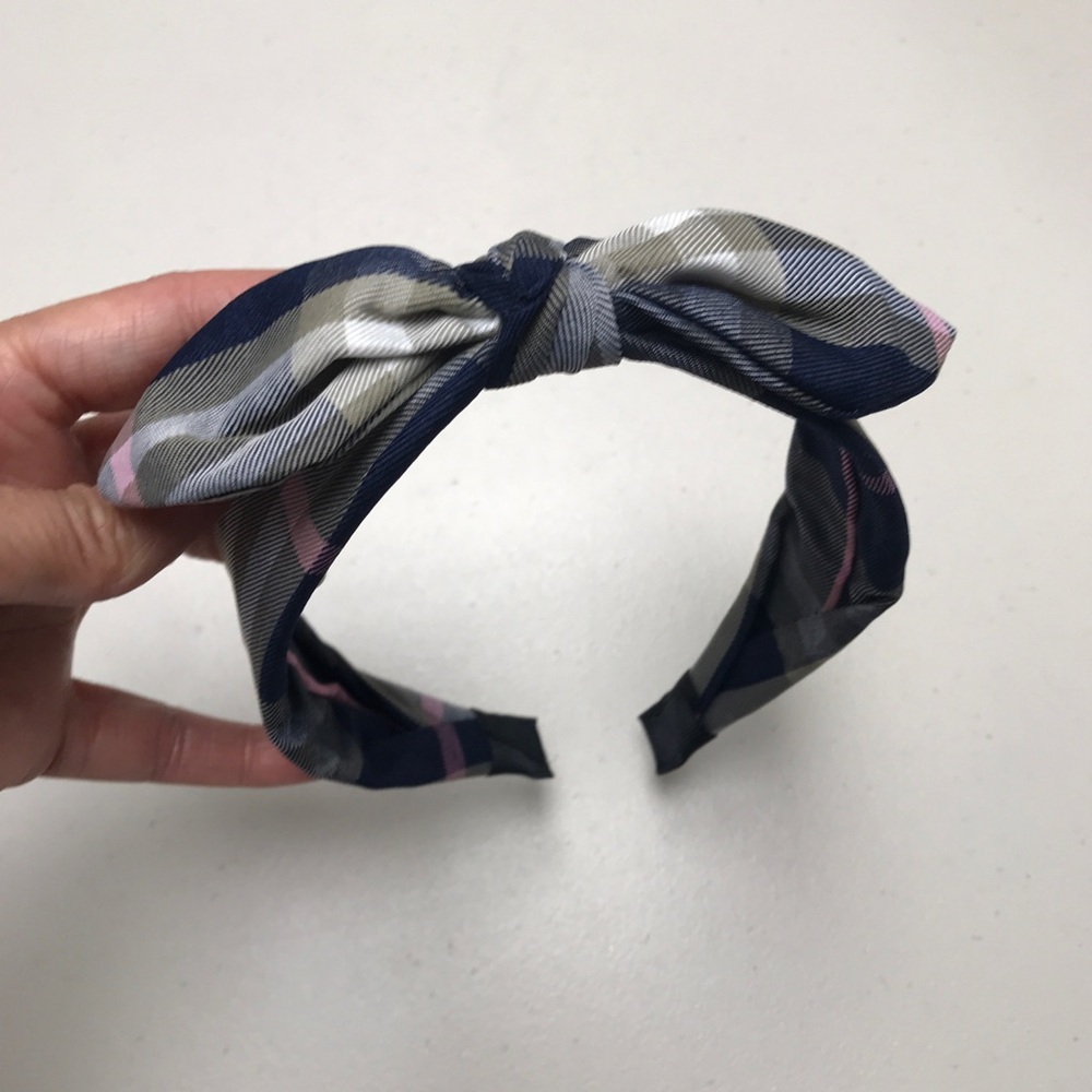 Plaid Knot Headband